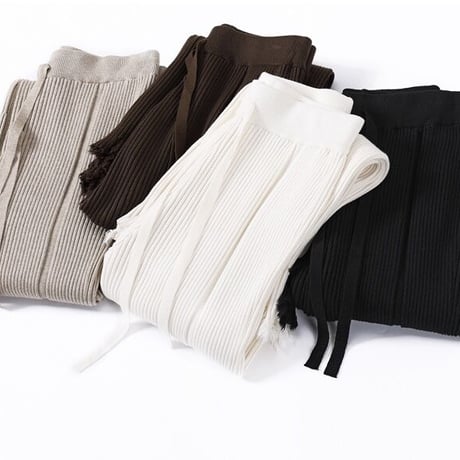 【秋冬】knit pants