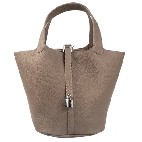 puleather cube bag