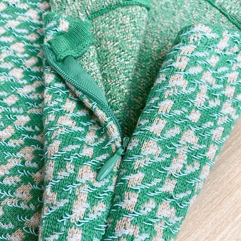 グリーン ツイード ワンピース | BrillantSelect Store