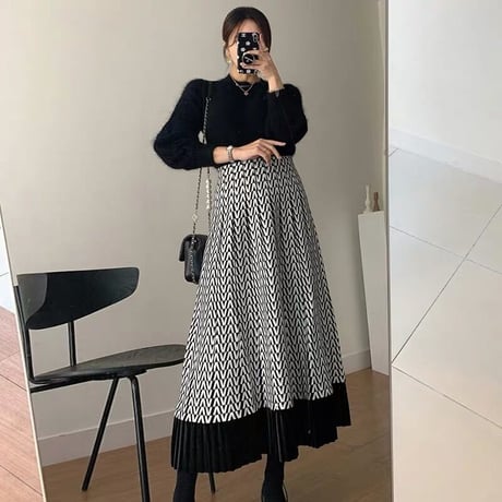 v柄 skirt
