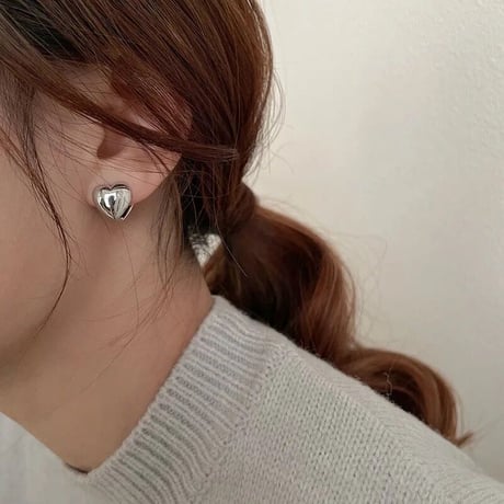 heart ピアス