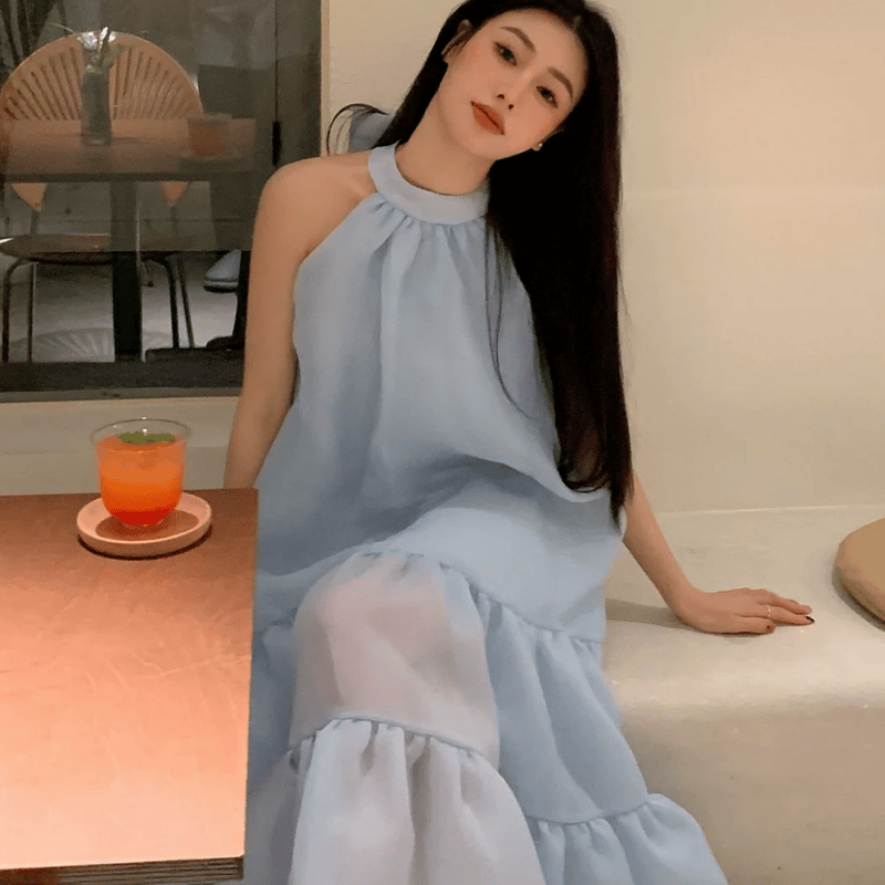 back ribbon tiered onepiece | BrillantSelect Store