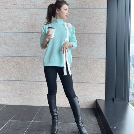 【即納】ribbon knit