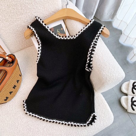 flower point tank top