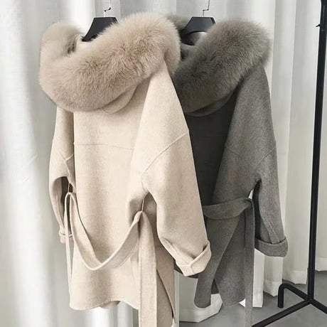 fox fur coat
