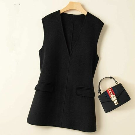 ウール vest