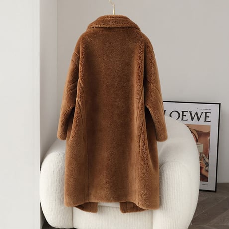【ウール100%】 long coat