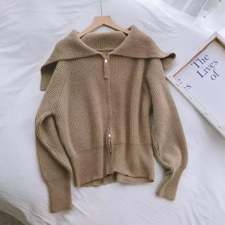 big collar knit