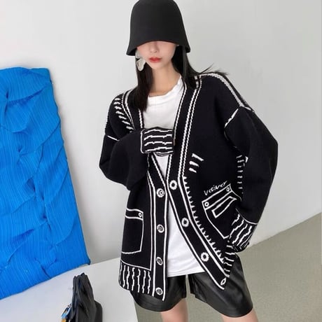 print  cardigan