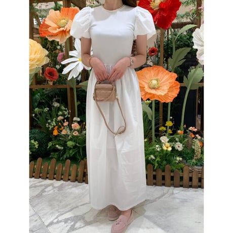 puff sleeve onepiece
