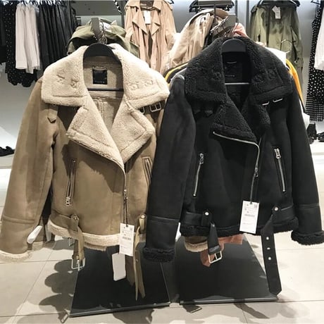 フェイクレザージャケット