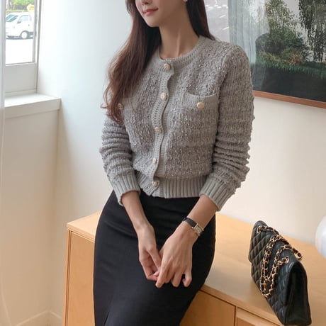 no collar cardigan