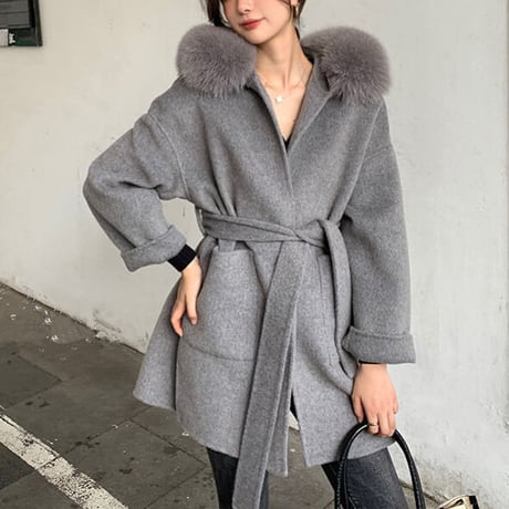 fox fur coat