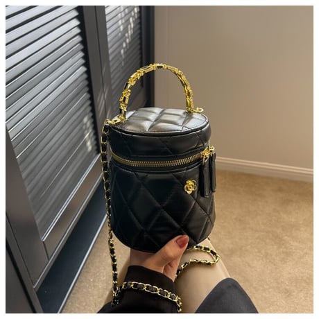 flower point bucket bag