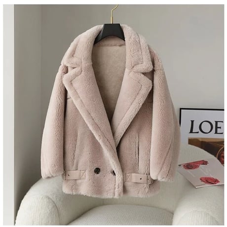 【ウール100%】short coat