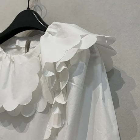 scallop blouse