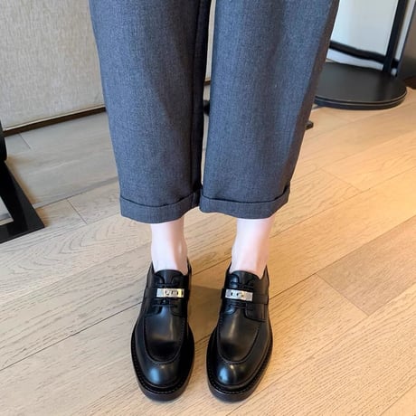 buckle loafers