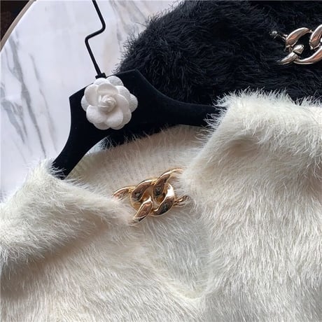 sexy chain  knit