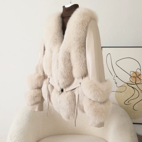 fox fur jacket