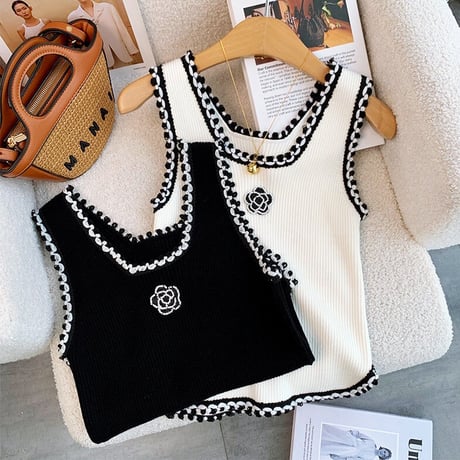 flower point tank top