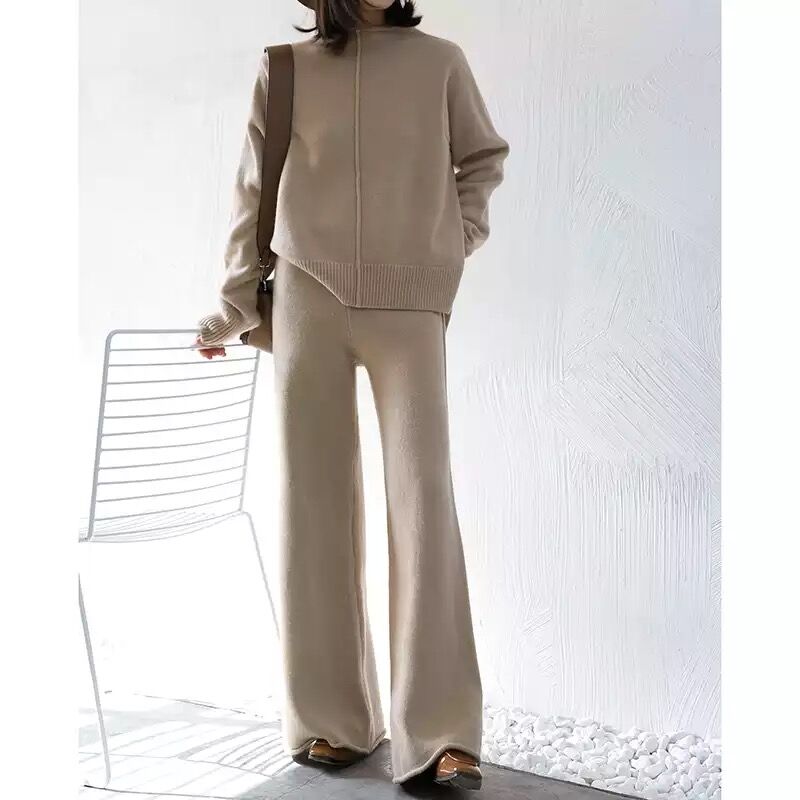 ワイドパンツ ニットセットアップ | BrillantSelect Store ワイドパンツ ニットセットアップ | BrillantSelect Store