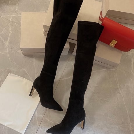 美脚 ニーハイ boots