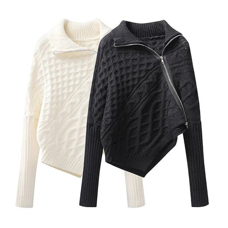 zipper knit