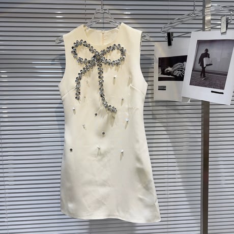 bijou ribbon onepiece
