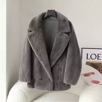【ウール100%】short coat