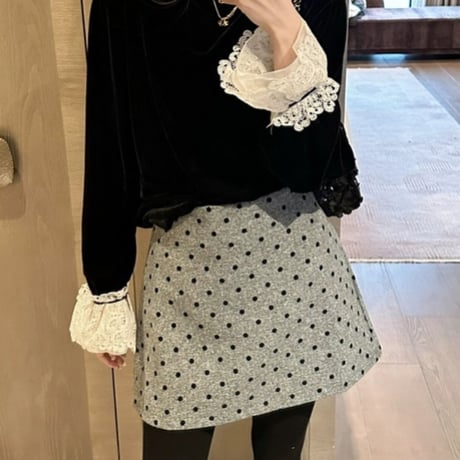 dot skirt