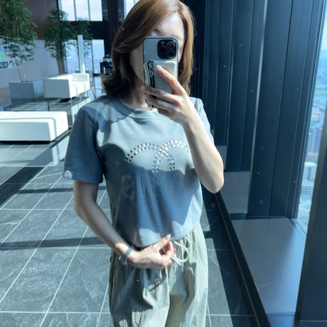 【即納】bijou logo t-shirt