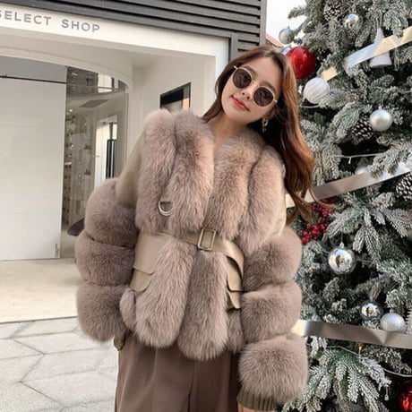 fox fur jacket
