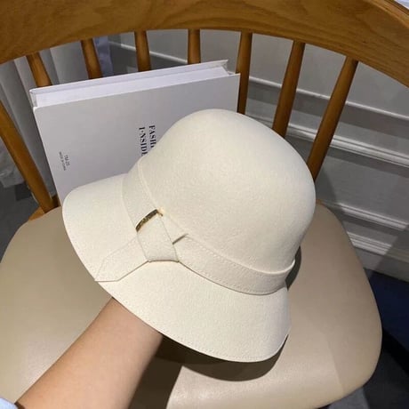ウール bucket hat