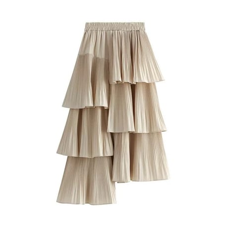 【即納あり】asymmetry　skirt