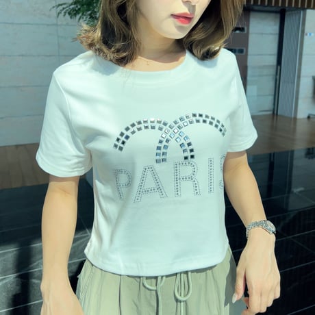 【即納】bijou logo t-shirt