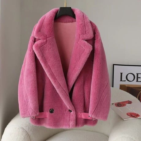 【ウール100%】short coat