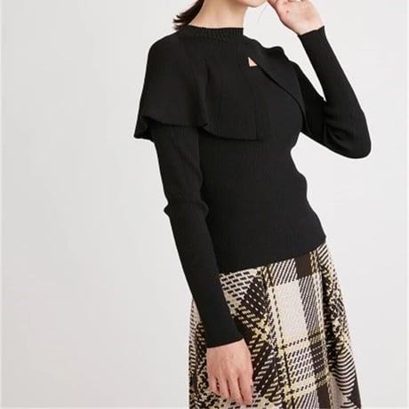 cape manto  knit