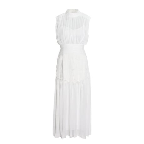 chiffon long onepiece