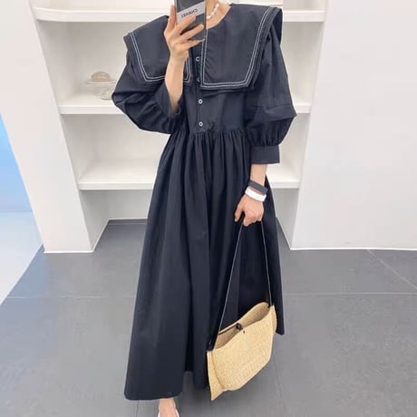 big collar onepiece