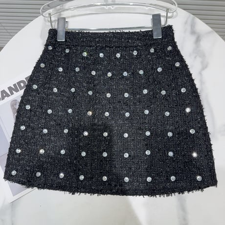 tweed bijou skirt