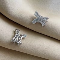 bijou ribbon ピアス