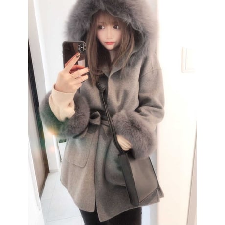 fox fur coat