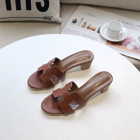 pu leather sandal