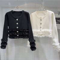 tulle cardigan