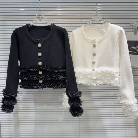 tulle cardigan