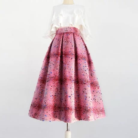 tweed skirt