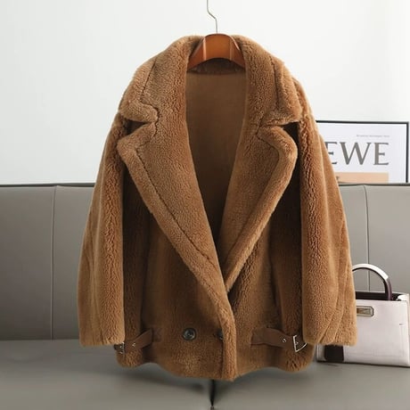 【ウール100%】short coat