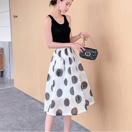 coin dot skirt