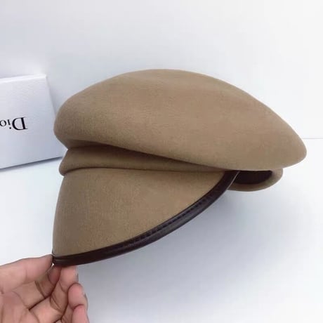 変形 wool casquette