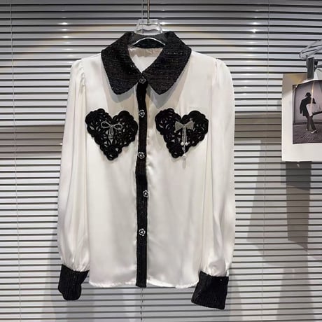 heart blouse